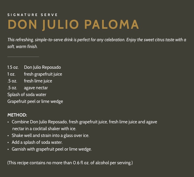 Don Julio Paloma